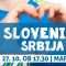 Pripravljalna reprezentančna rokometna tekma Slovenija : Srbija