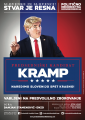 PREDSEDNIŠKI KANDIDAT KRAMP MAJICA + KAPA + ZNAČKA PREDSEDNIŠKI KANDIDAT KRAMP MAJICA + KAPA + ZNAČKA
